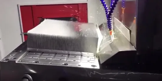 Dissipador de calor de aletas Skive de alumínio que faz a máquina formadora para aletas Skive de cobre